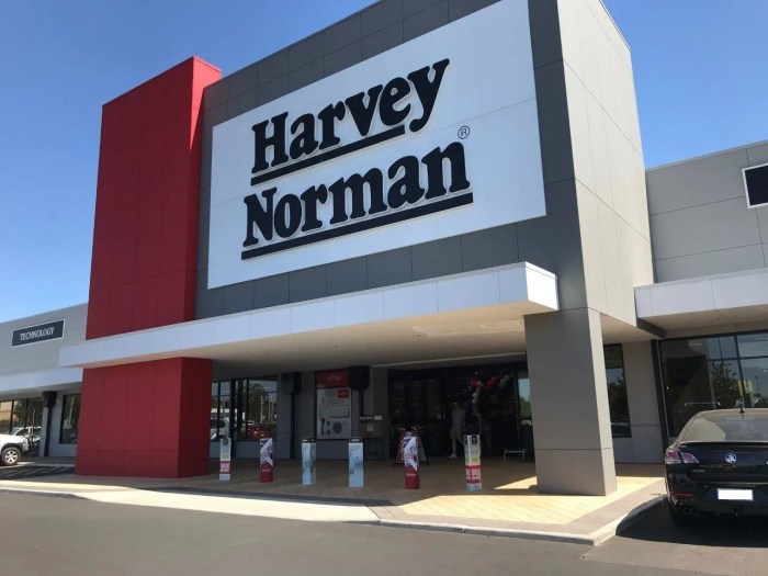 Harvey norman shopping synchronized launch software first