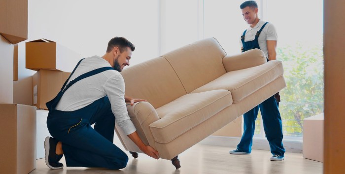 Furniture moving services