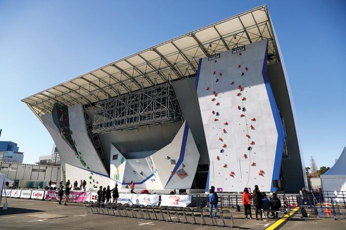 Sport climbing combined olympics 2024